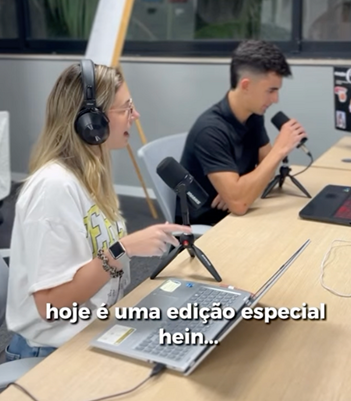 Exemplo anúncio áudio
